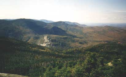 View across Crawford Notch from Mt. Jackson