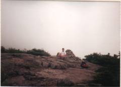 Tim on the summit of South Kinsman