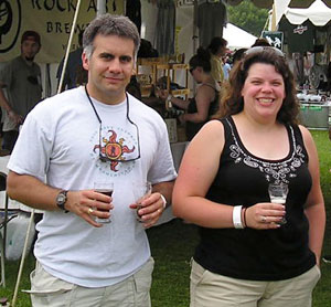 Tim and






























                  Danielle at the Vermont Brewers Fest