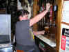 Danielle at the tap