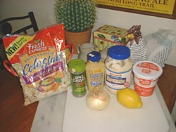 Ingredients for Coleslaw